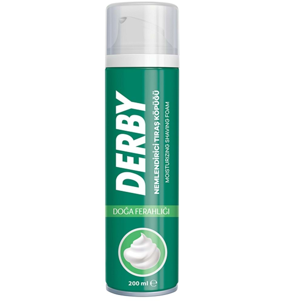 Derby Tıraş Köpüğü Doğa Ferahlığı 200 Ml