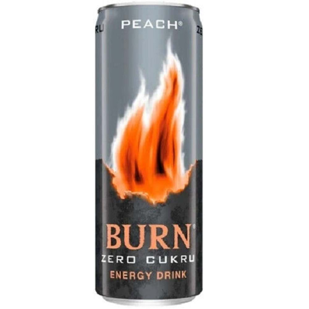 Burn Zero Teneke 250 ml Enerji İçeceği