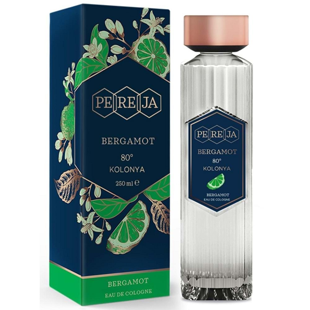 Pereja Bergamot Kolonyası 250 ml Cam Şişe