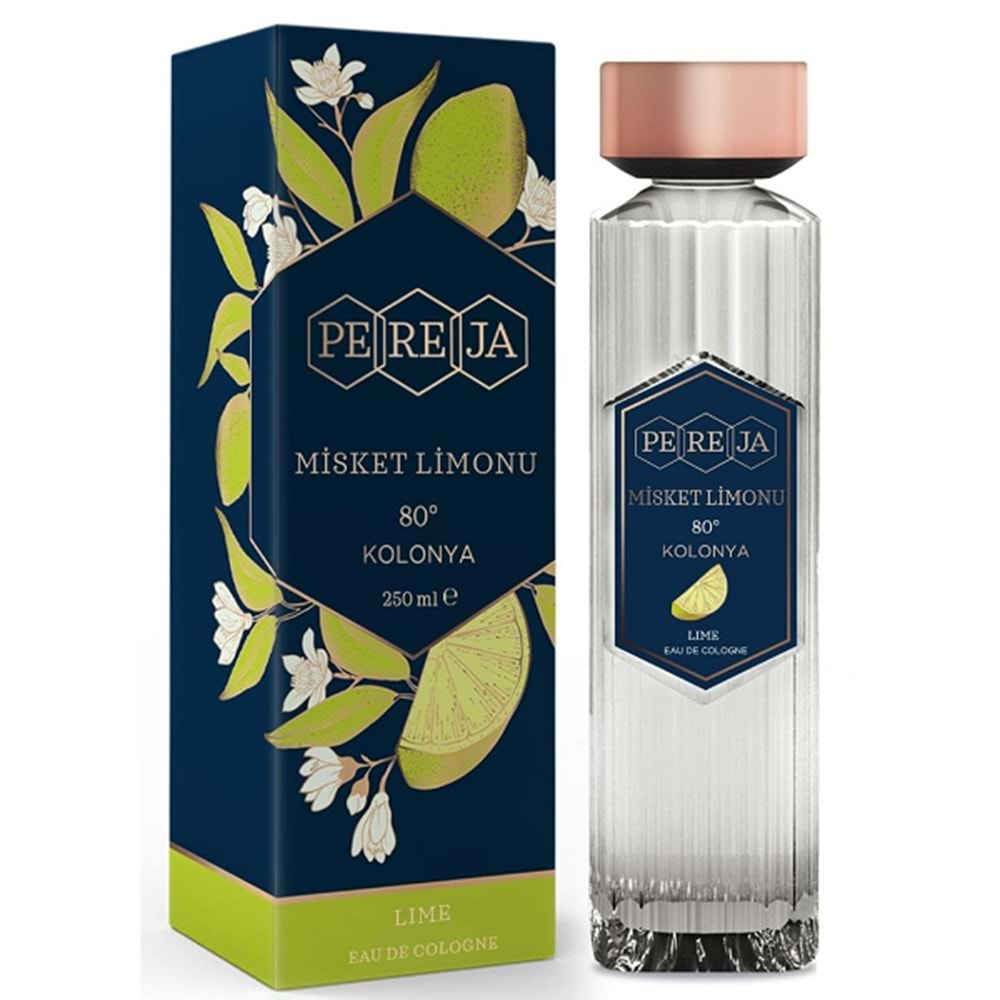 Pereja Misket Limonu Kolonyası 250 ml Cam Şişe