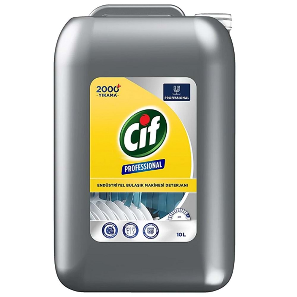 Cif Professional Endüstriyel Bulaşık Makinası Deterjanı 10 Litre