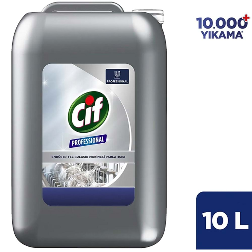 Cif Professional Endüstriyel Bulaşık Makinası Parlatıcısı 10 Litre