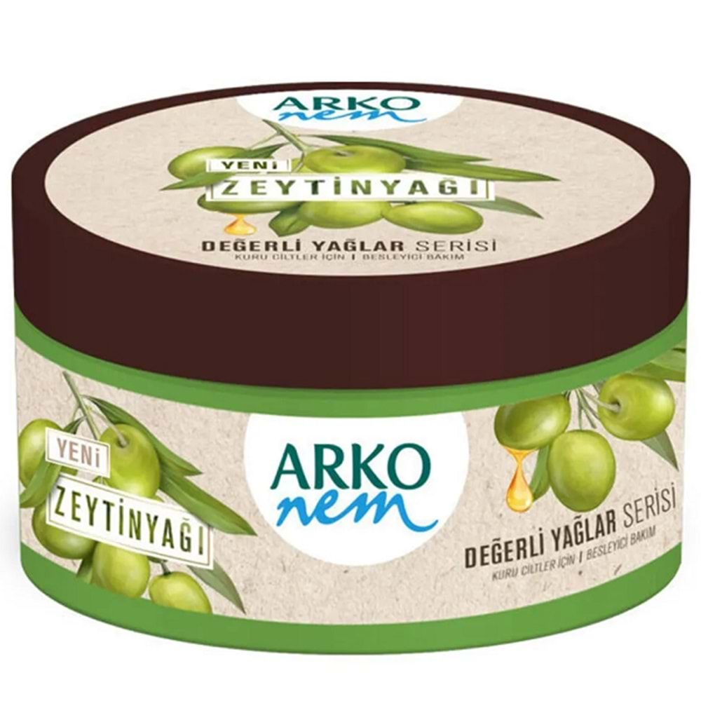 Arko Nem Krem Değerli Yağlar Zeytinyağı 250 Ml