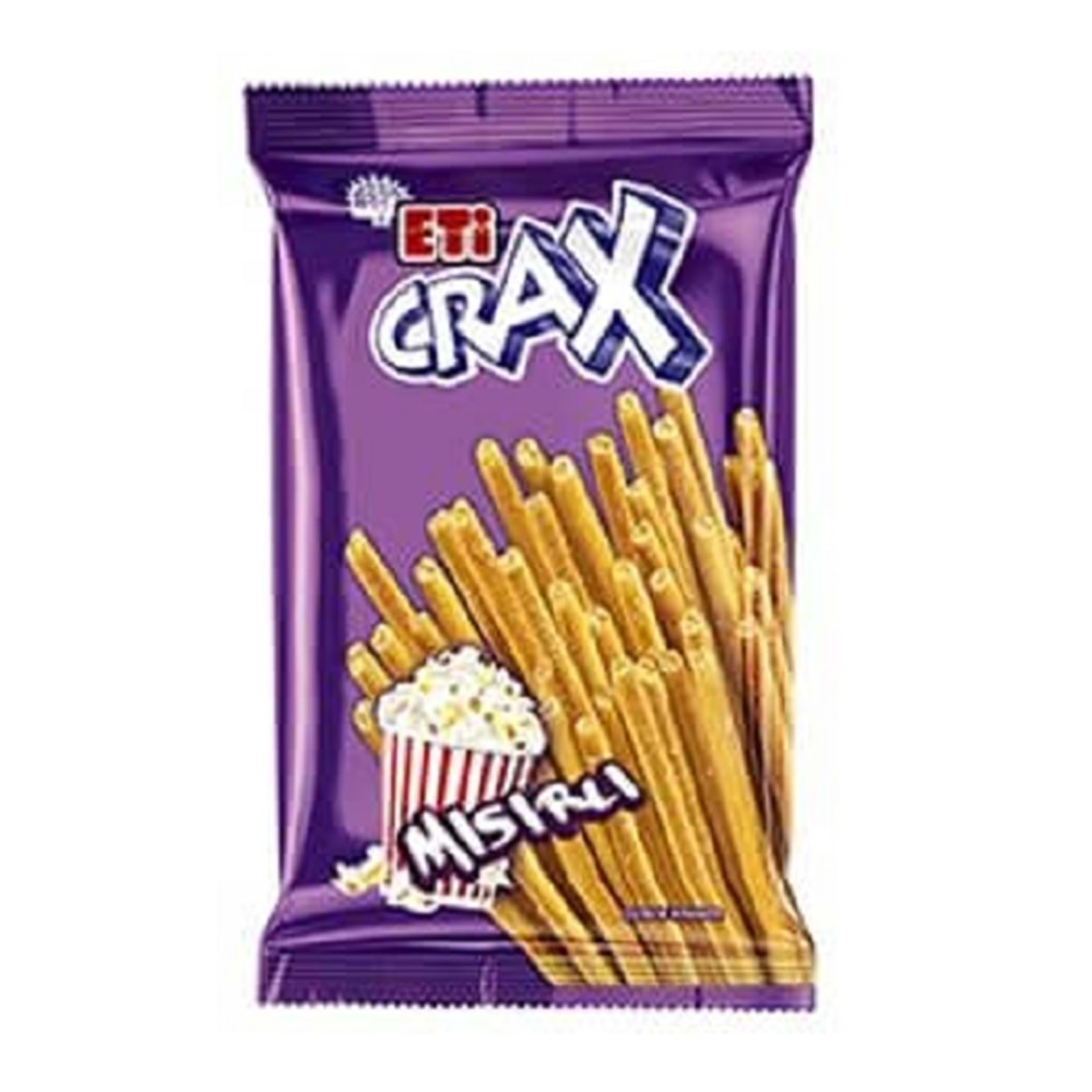 Eti Crax Patlamış Mısırlı Çubuk Kraker 50 gr.