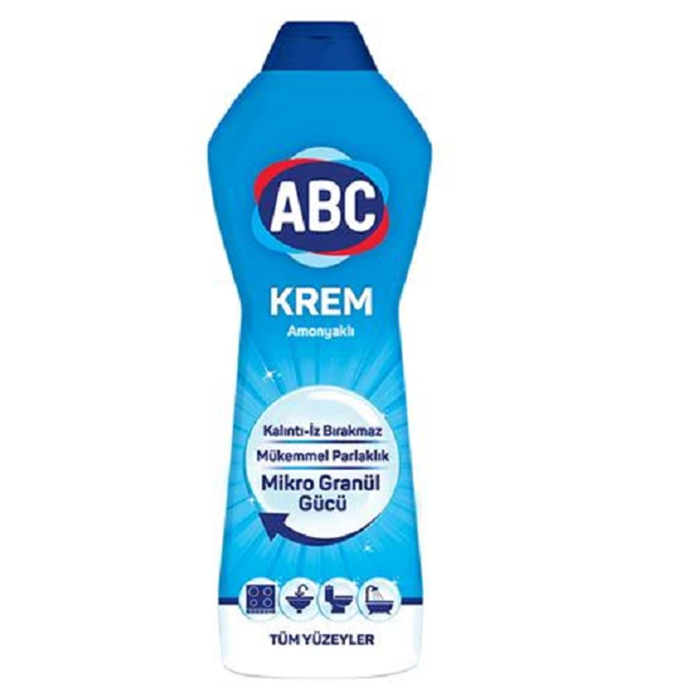 Abc Krem Amonyaklı 750 ml