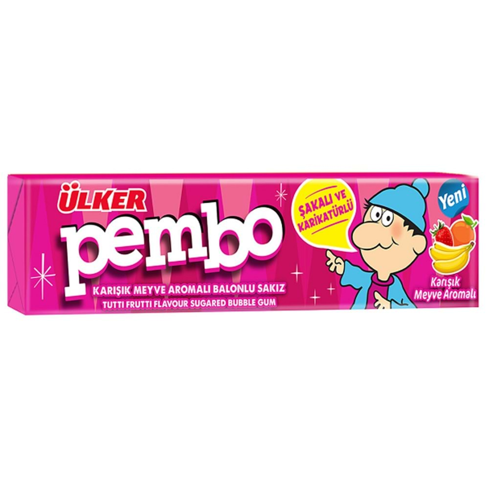 Ülker Pembo Meyveli Sakız 22.5 gr