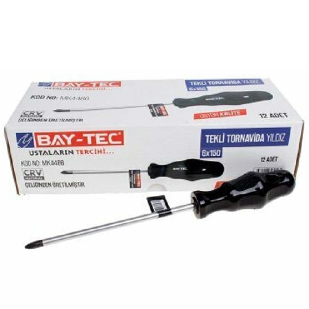 Bay-Tec Tornavida Yıldız 6x150 mm Mk 4486