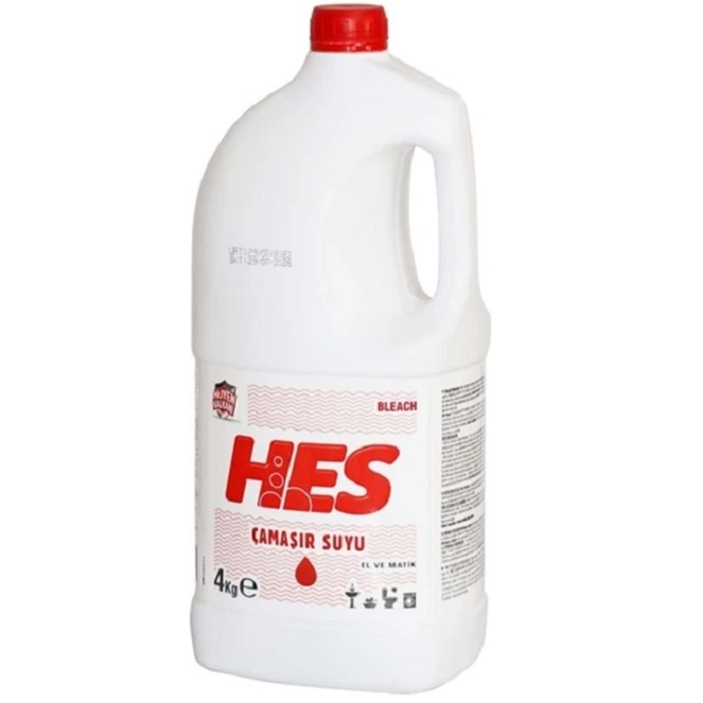 Hes Çamaşır Suyu 4000 ml.