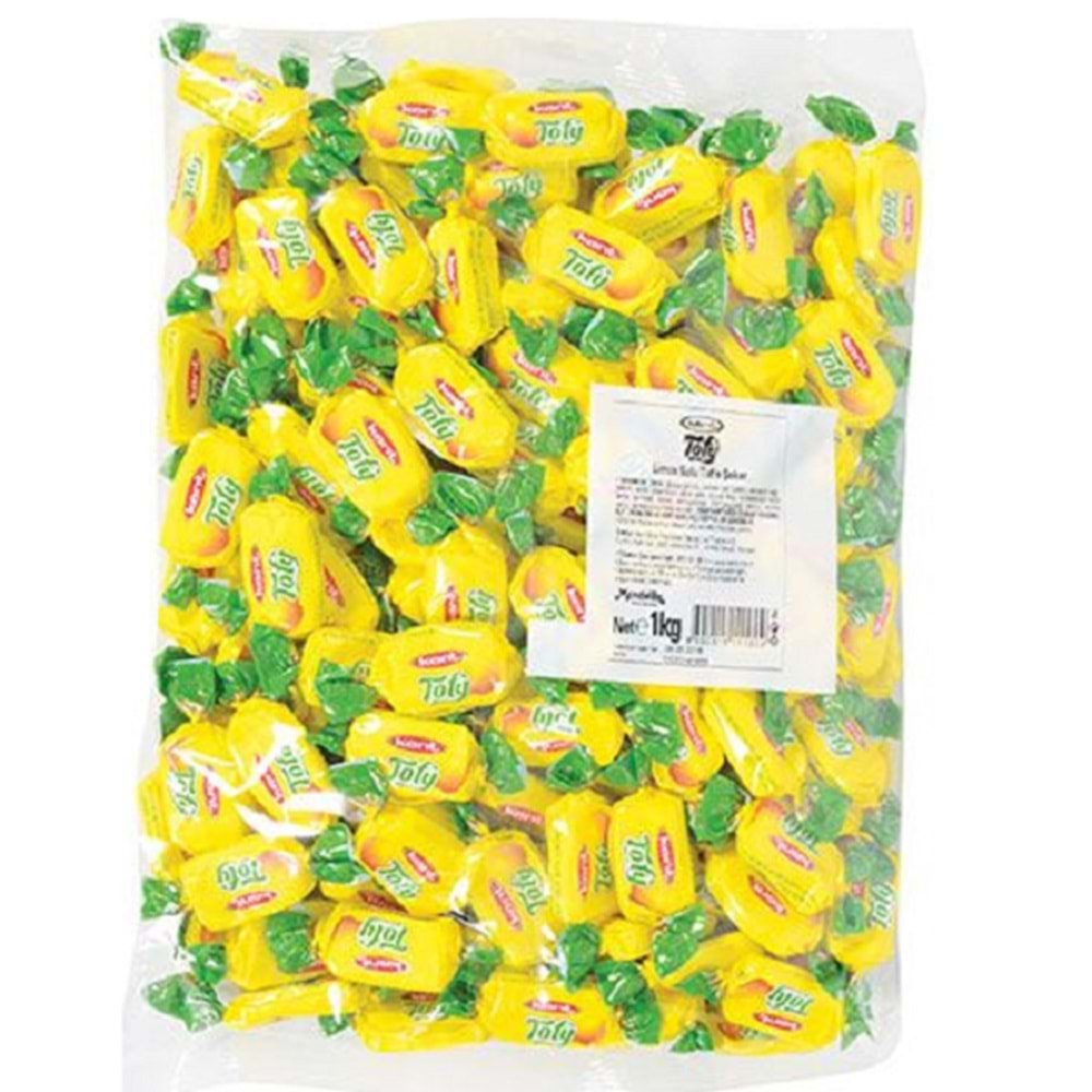 Kent Tofy Limon Sulu Şeker 1 Kg