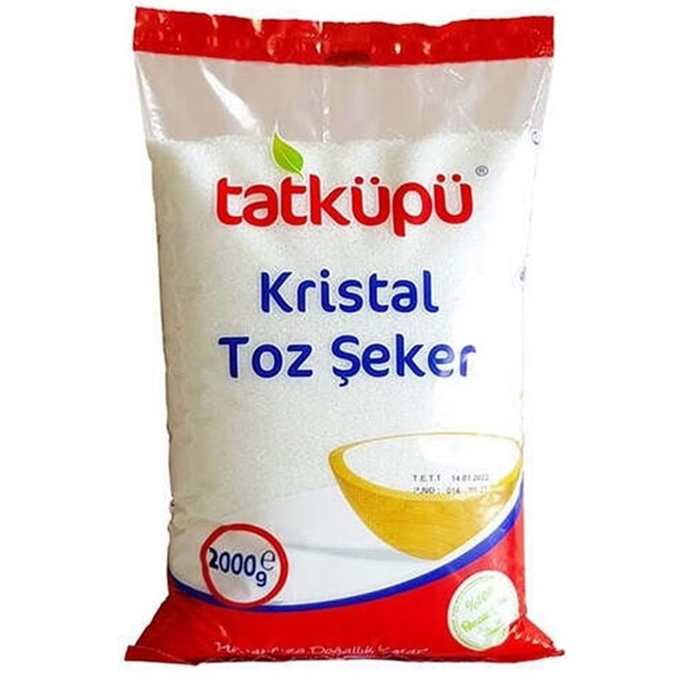 Tatküpü Kristal Toz Şeker 5000 gr. (5 kg.)