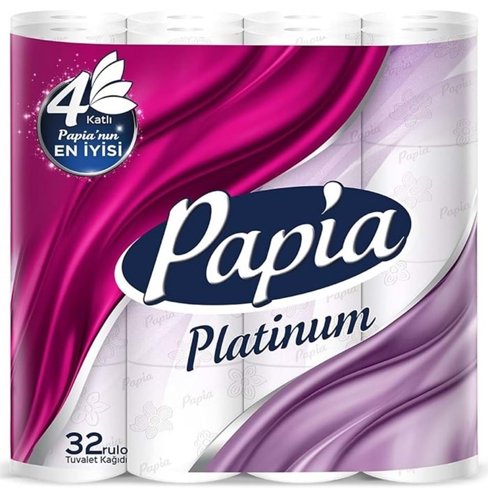 Papia Platinum Tuvalet Kağıdı 4 Kat 32 li