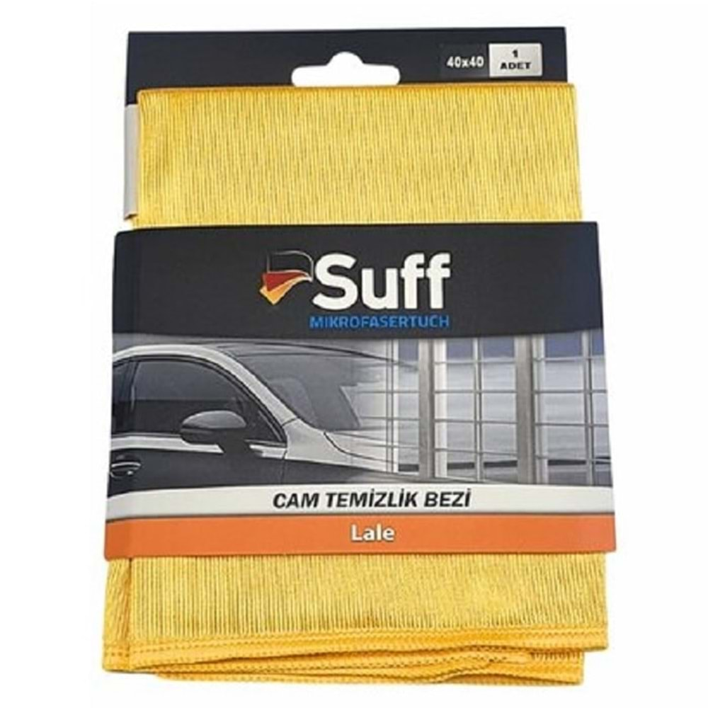 Suff Lale Mikrofiber Cam Temizlik Bezi 40x40 cm