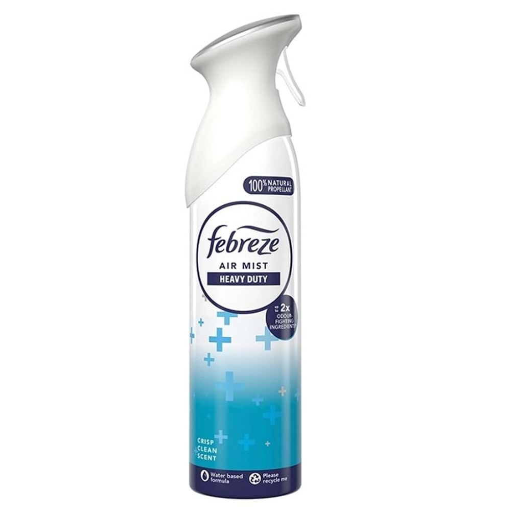 Febreze Aır Mıst Heavy Duty Ağır Kokular Oda Spreyi 185ml