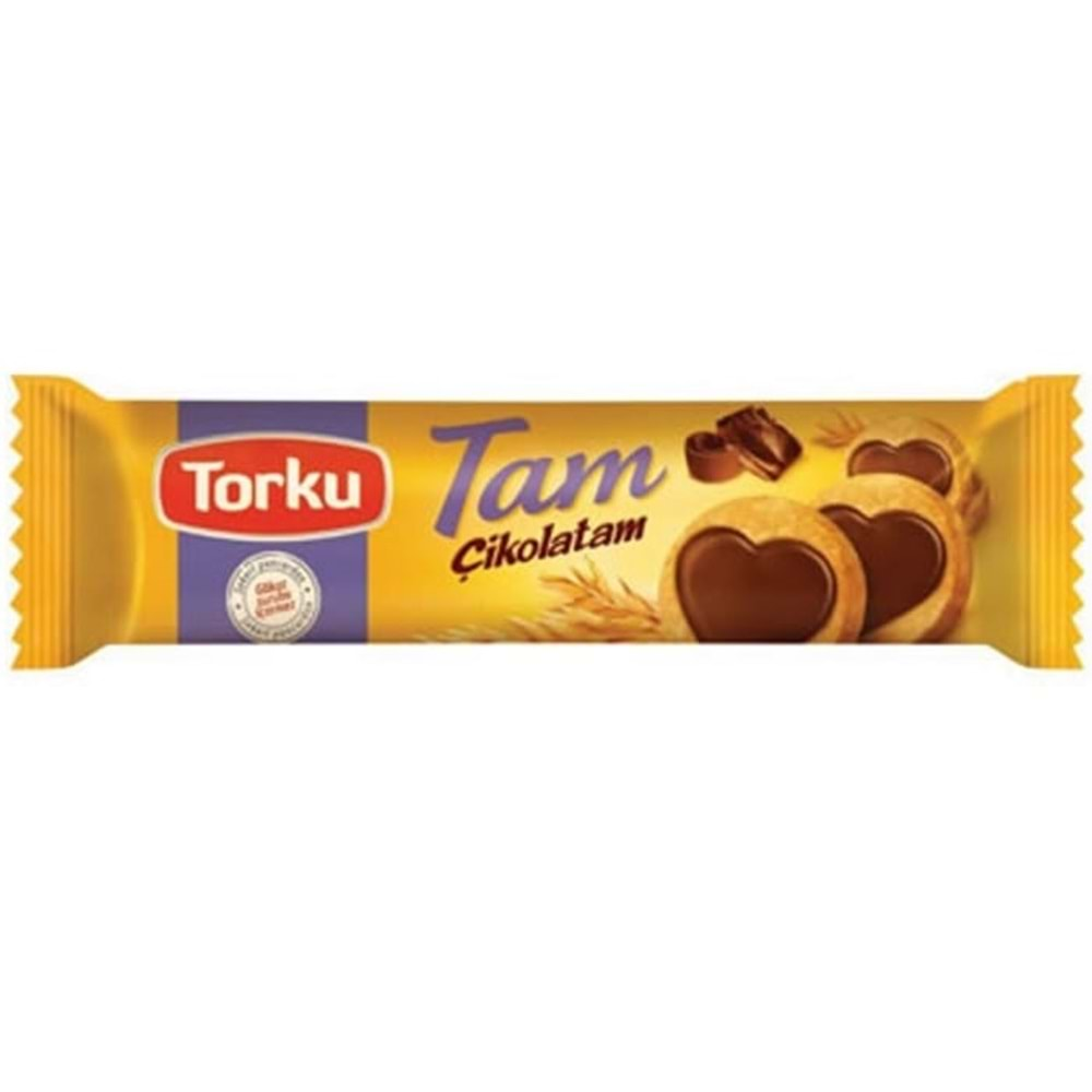 Torku Tam Çikolatam Bisküvi 46 Gr