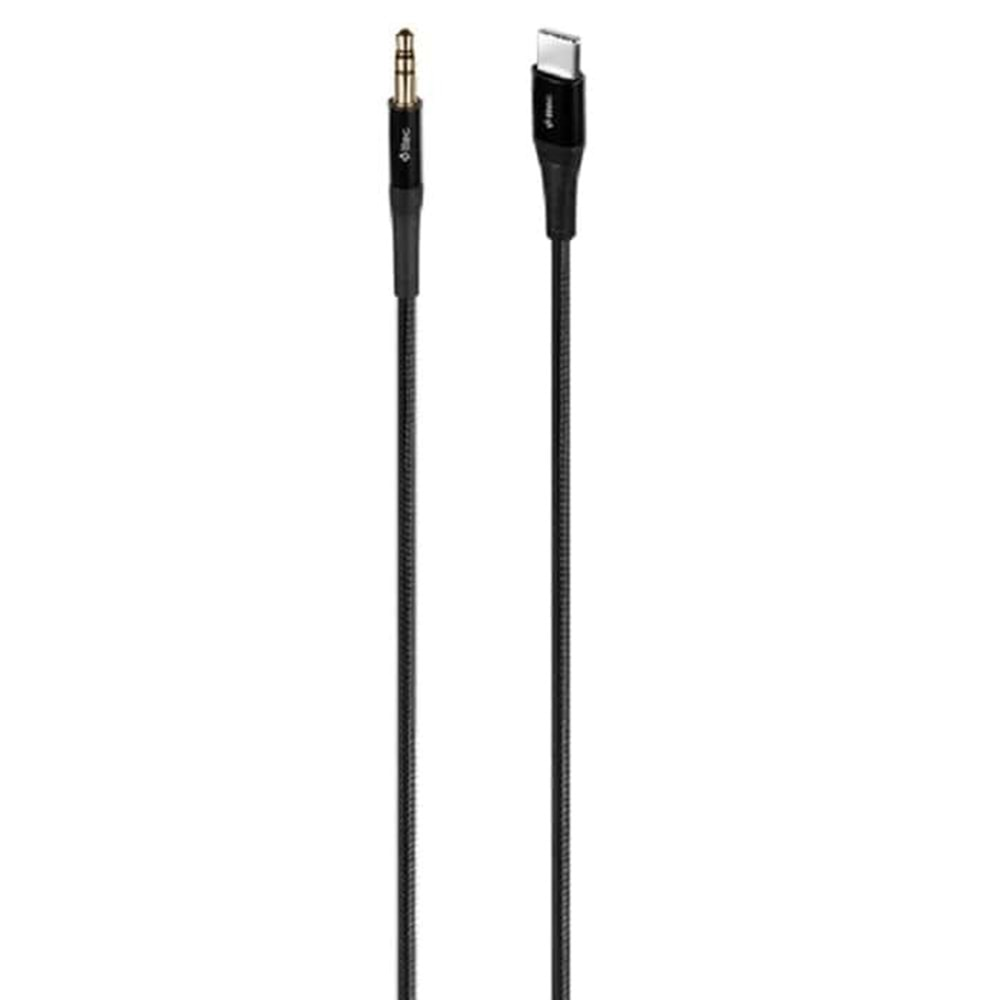 Ttec Aux - USB-C Ses Kablosu 100cm Siyah 2AK03S