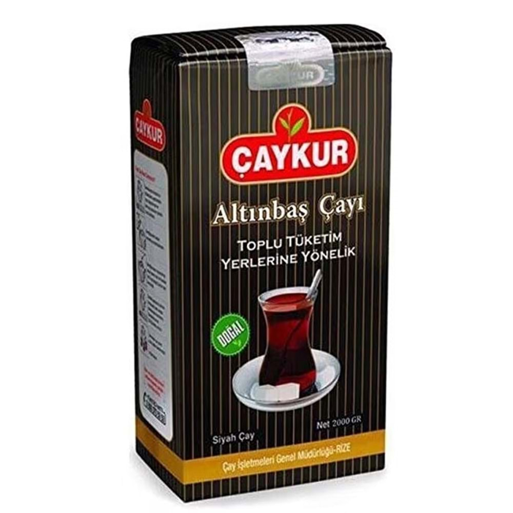 Çaykur Altınbaş Dökme Siyah Çay 2000 gr (2 kg.)