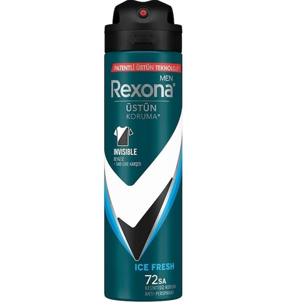 Rexona Men Invısıble Ice Fresh Deodorant 150 ml.