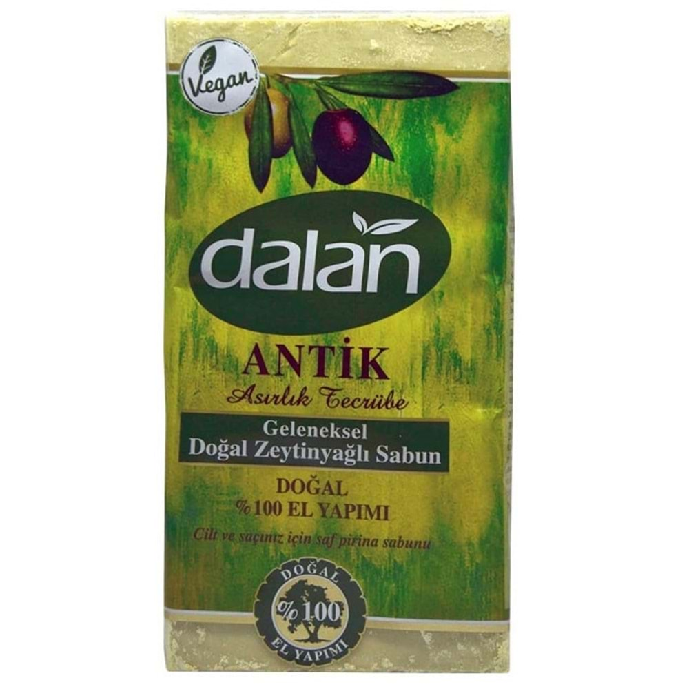 Dalan Antik Zeytinyağlı Katı Sabun 180x5=900 gr.