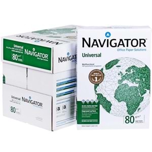 Navigator A4 Fotokopi Kağıdı 80 gr. 1 Koli (5x500) 2500 Adet