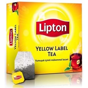 Lipton Süzen Bardak Poşet Siyah Çay Yellow 100 lü 200 gr.