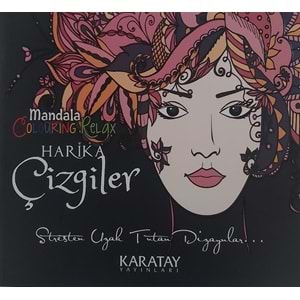 Karatay Harika Çizgiler Mandala Boyama Kitabı