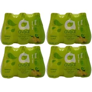 Avşar Limon C Plus Aromalı Maden Suyu Soda 200 ml. 24 lü