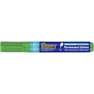 Brons Doldurulabilir Permanent Kalem Yeşil BR-9623 (12 Adet)