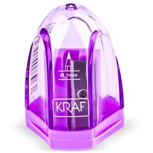 Kraf Hazneli Şeffaf Kalemtıraş Kod: 731G