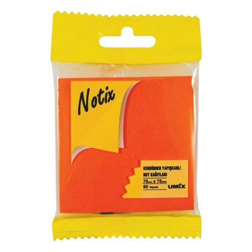 Notix Neon Turuncu 80 Yp 75X75 Blisterli