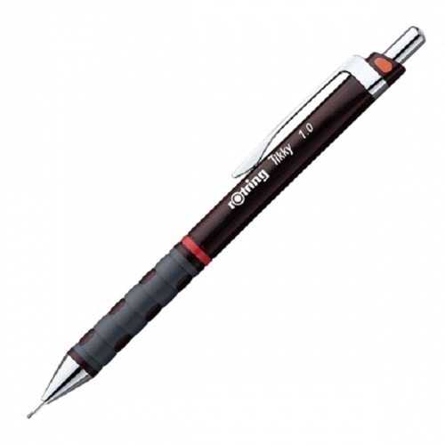 Rotring Tikky Mekanik Kurşun Kalem Bordo 1.0 mm