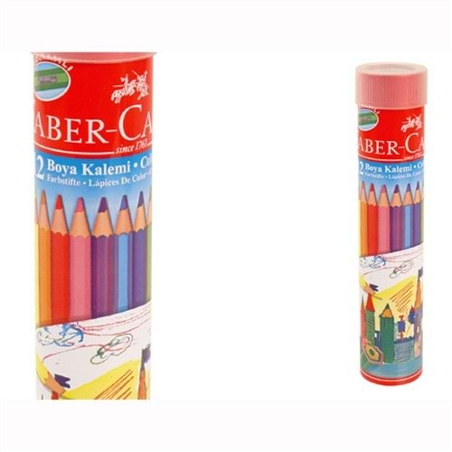 Faber-Castell Metal Tüpte Kuru Boya Kalemi 12 Renk