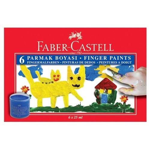 Faber Castell Parmak Boyası 6 Renk