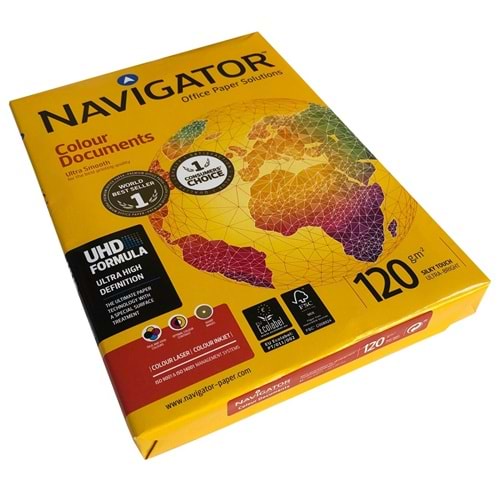Navigator A4 120 gr. Gramajlı Kağıt Fotokopi Kağıdı 250 li 1 Pk