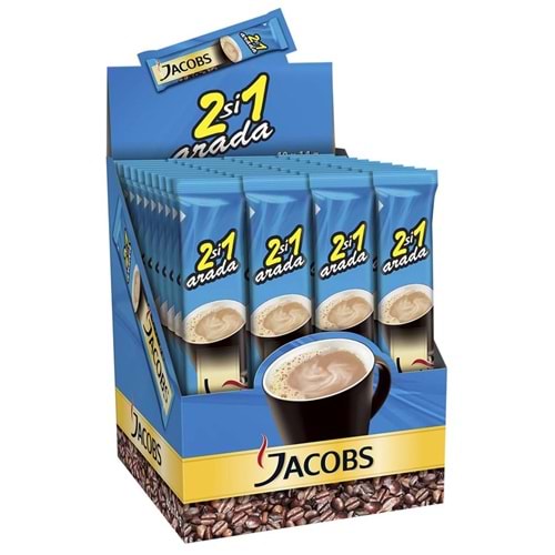 Jacobs 2 si 1 arada 10,5 gr. 40 Adet