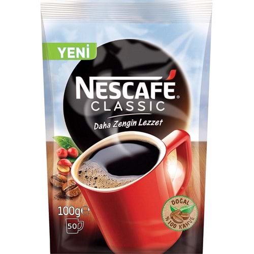 Nestle Nescafe Classic Kahve 100 gr.