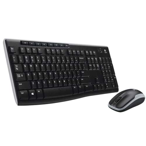 Logitech MK270 Siyah Kablosuz Set (920-004525) Klavye+Mouse