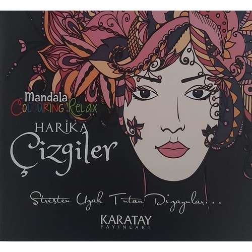 Karatay Harika Çizgiler Mandala Boyama Kitabı