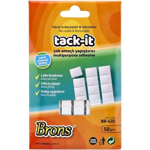 Brons Tack-it Sakız Yapıştırıcı 50 gr. BR-420