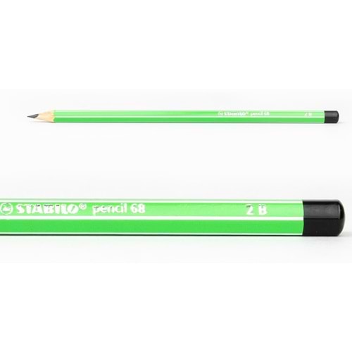 Stabilo Pencil 68 Yeşil Kurşun Kalem 2B