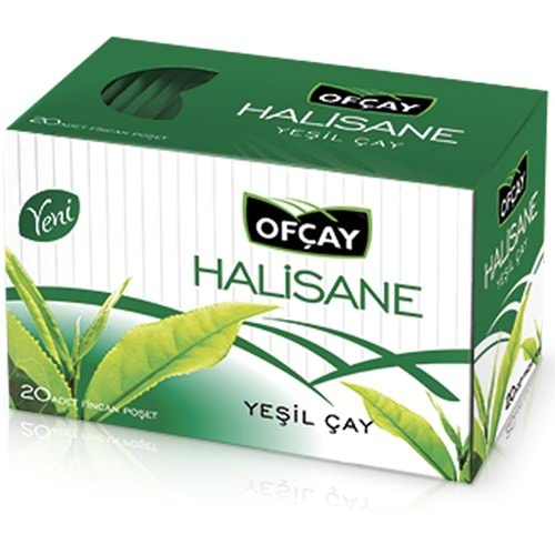 Ofçay Halisane Bitki Çayı Yeşil Çay 20 x 1,5 gr