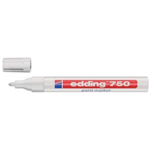 Edding 750 Paint Marker Hobi Sanat Kalemi 2-4 mm Beyaz