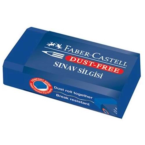 Faber Castell Sınav Silgisi Mavi (187136)