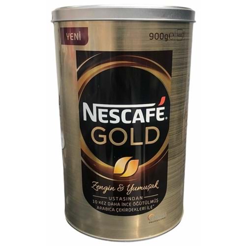 Nestle Nescafe Gold Kahve Teneke 900 Gr