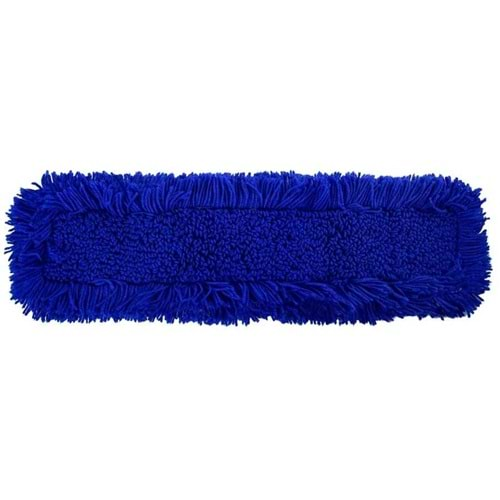 60 cm Nemli Mop Yedek (Orlon Mavi)