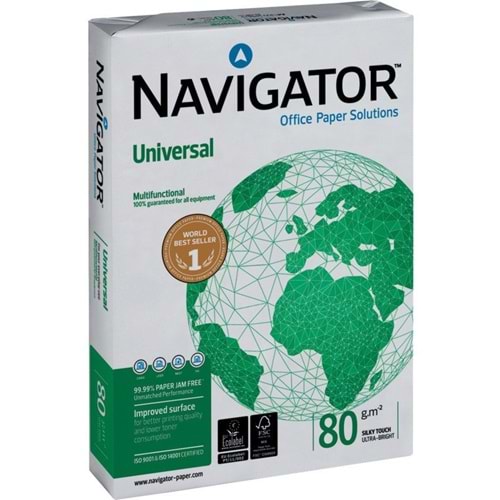 Navigator A4 Fotokopi Kağıdı 80 gr. 1 Paket 500 lü