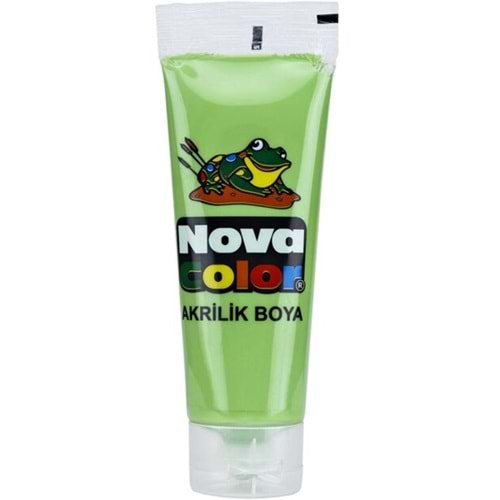 Nova Color Akrilik Açık Yeşil Tüp Boya 75 gr. NC-266