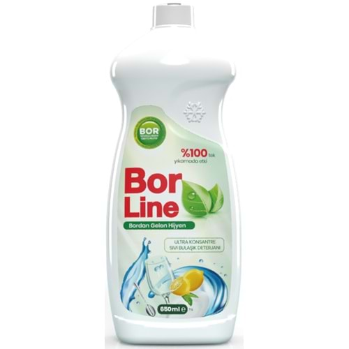 BorLine Sıvı Bulaşık Deterjanı 650 ml.