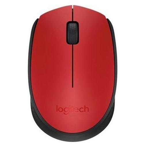 Logitech M171 Kırmızı Kablosuz Mouse (910-004641)