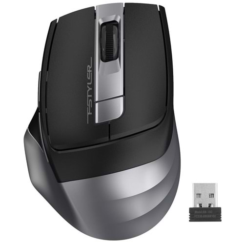 A4 Tech FB35 Kablosuz Siyah-Gri Optik Mouse
