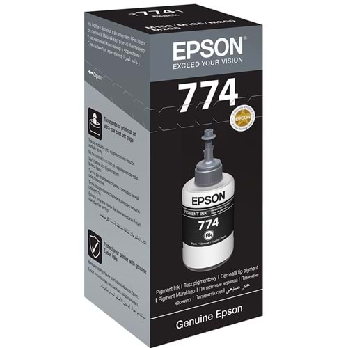 Epson 774 Black Orijinal Mürekkep 140 ml